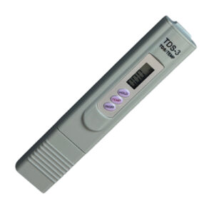 Digital TDS-3 Meter for Water Testing — 0–9990 ppm, ±2% Accuracy, Auto-Off — SKU TDSMETER
