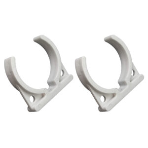 2″ Inline Filter Mounting Clips / Brackets — 2-Pack — SKU CL-2
