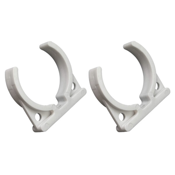 2″ Inline Filter Mounting Clips / Brackets — 2-Pack — SKU CL-2