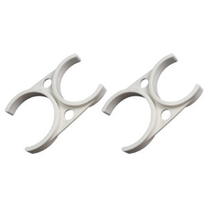 2.5″ Mounting Clips for RO Membrane & 10″×2.5″ Filter Housings — 2-Pack — SKU CL-25-2