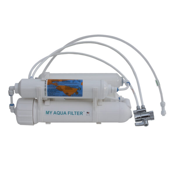 4 Stage Basic MyAquaFilter Reverse Osmosis Water Purification System