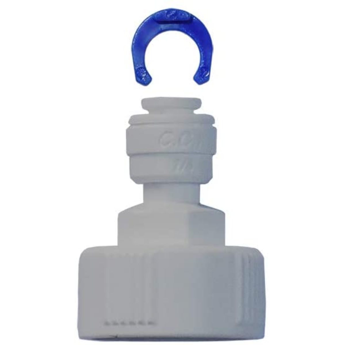 Garden Hose To 1/4" Push Fit Connector - GHT Fitting For Faucets & Reverse Osmosis Systems