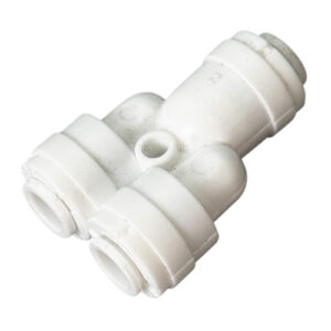1/4″ OD 3-Way Y-Splitter Quick-Connect Fitting, SKU# FT-TEE-Y-QC14