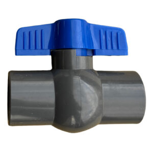 PVC Ball Valve – 3/4″ FNPT × FNPT (Female Threaded), SKU: BV-34-FNPT - Image 1