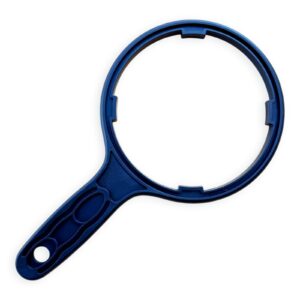 Black Housing Wrench for Big Blue Whole House Filter Housings — Fits 10″ & 20″ × 4.5″ Sumps — SKU WRENCH-BB
