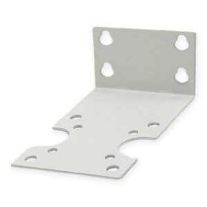 Single-Stage Steel Mounting Bracket for Slim Whole House Filter Housing — Fits 10″ × 2.5″, 3/4″ Systems — SKU BR-1-SLIM