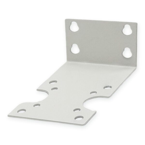 Single-Stage Steel Mounting Bracket for Slim Whole House Filter Housing — Fits 10″ × 2.5″, 3/4″ Systems — SKU BR-1-SLIM