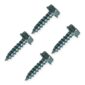 Mounting Screws for Whole House Filter Brackets — #10-12 × 3/4″ Hex Washer Head, Zinc-Plated — 4-Pack — SKU SCREW34-4