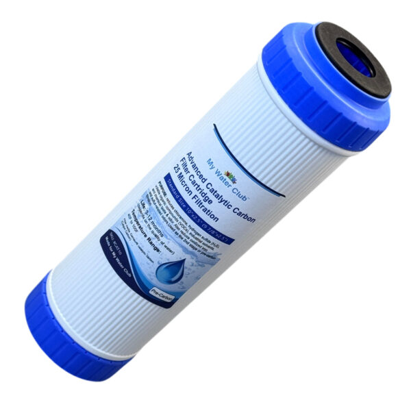 Centaur® Catalytic Carbon Water Filter Cartridge, 10″ × 2.5″ — Chloramine, Chlorine & Mild Sulfur Odor Reduction — SKU CAT-10